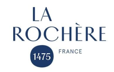 La Rochère logo with “1475” in a circle below the name and “France” in small text to the right, frequently featured by Hotel Tabletop Suppliers for its classic French design.